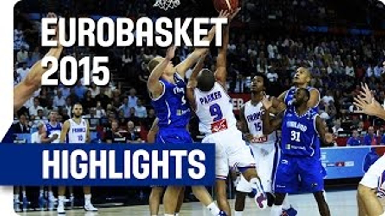 France v Finland - Group A - Game Highlights - EuroBasket 2015