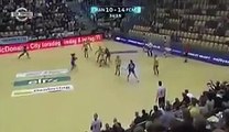 Danish handball fall is sport's most awkward moment