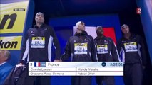 4x100m 4 nages H (finale) - ChM 2015 natation, la France en bronze