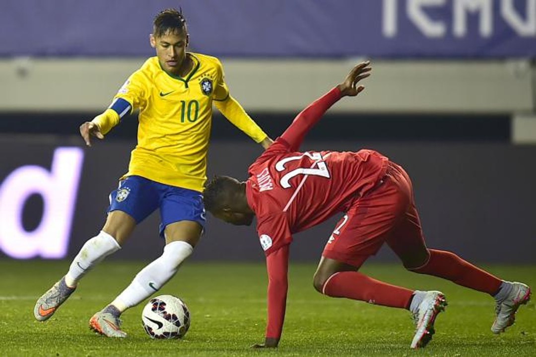 Brazil (1-0) Costa Rica  | All Goals and Highlights 2015