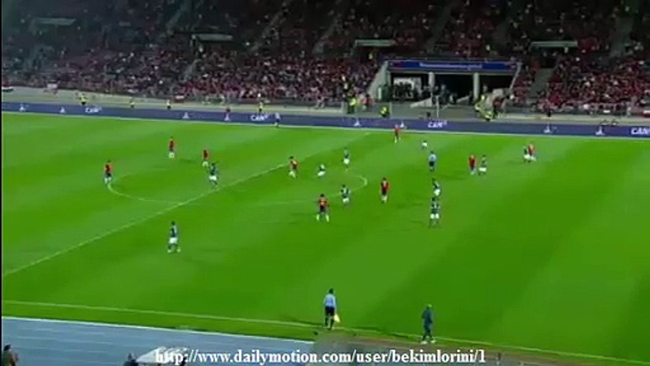 Alexis Sanchez Fantastic GOAL CHILE vs PARAGUAY 3-2 Friendly Match 05.09.2015