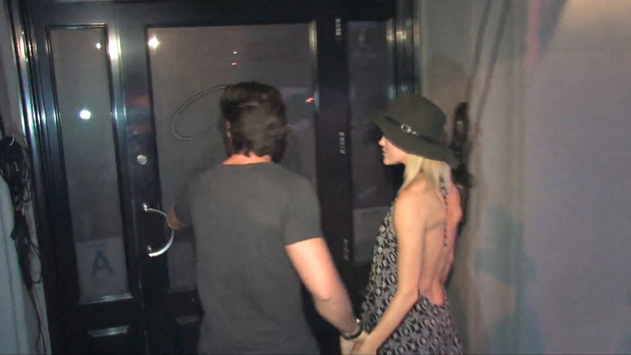 Celebrities Dine Out At Craig's Restaurant in West Hollywood