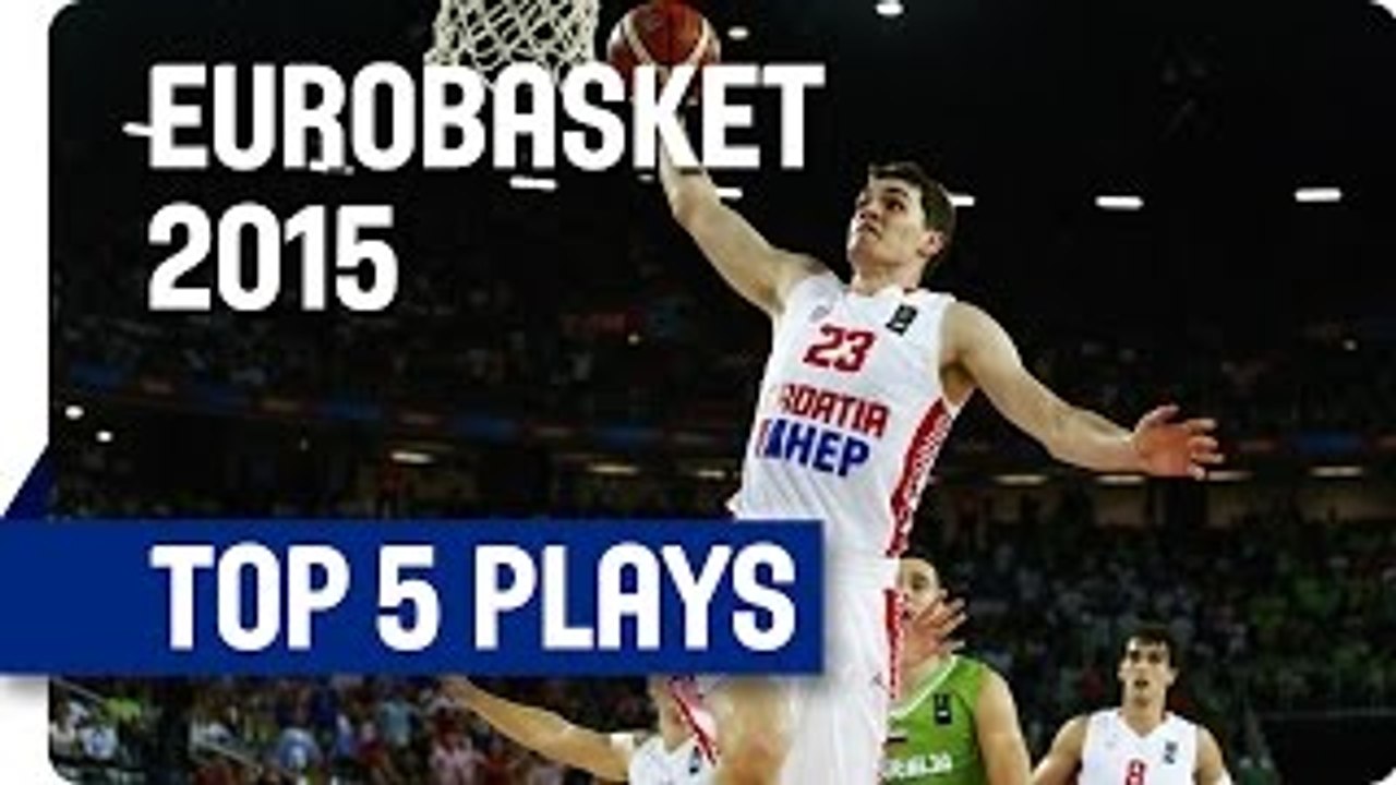 Top 5 Plays - Day 1 - EuroBasket 2015