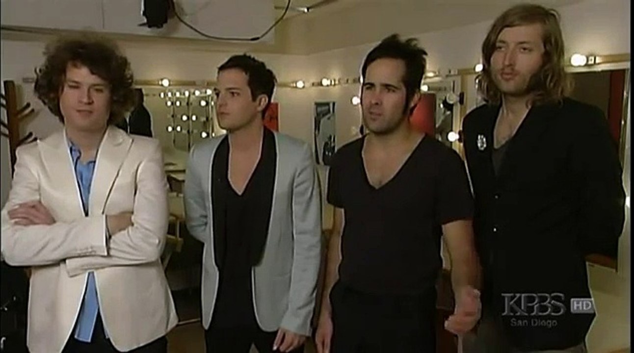 The Killers Interview  @ Austin City Limits 2005