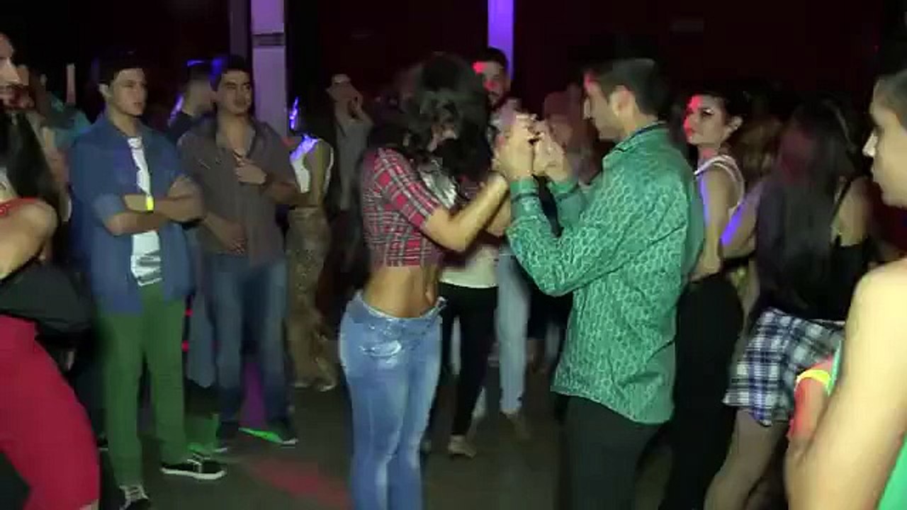 When a woman is a latin dances.