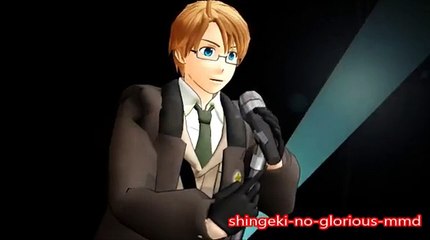 [MMD] Hetalia: America sings "The Starred Spangled Banner"