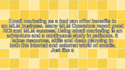 MLM Success With Email Marketing