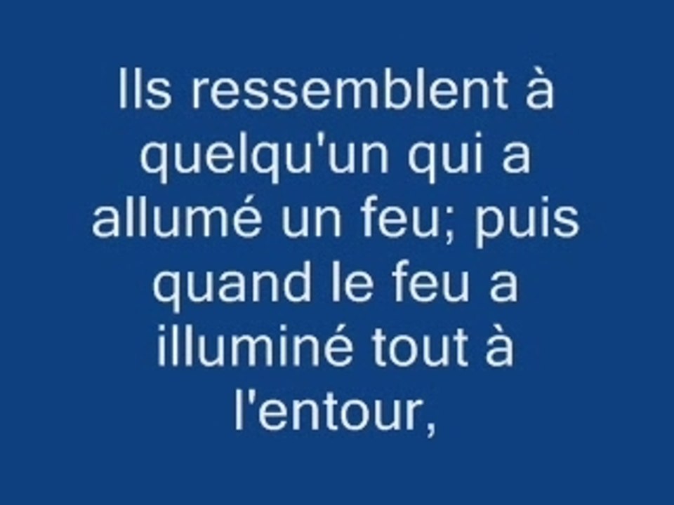 sourate 2 LA VACHE V:1-25