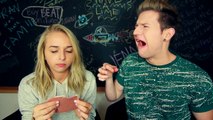 AMERICANS TRY WEIRD AMERICAN FOOD w/ jennxpenn