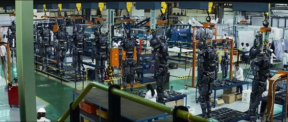Chappie Official Trailer #2 (2015) - Hugh Jackman, Sigourney Weaver Robot Movie HD
