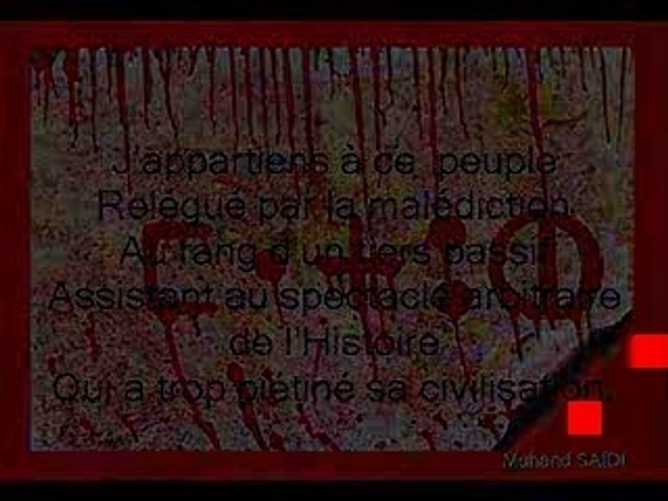 Je suis un Homme libre