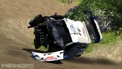 BeamNG Drive Insane Testing Map Update Crash Testing HD