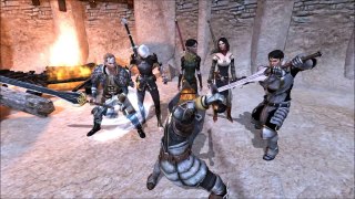 Dragon Age 2: Training with Aveline [cut content]