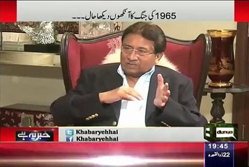 Pervez Musharraf Explains in Depth of Pak Army's Tactics to Combate Any Possible Indian Attack
