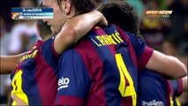 FC Barcelona vs Elche 2-0 Goal Gol Munir El Haddadi Mohammed La Liga  24.08.2014 HD