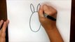 How to Draw a Bunny Rabbit Step by Step Easy Cartoon Tutorial
