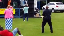 Toronto Cop Dances to the Reggae Groove