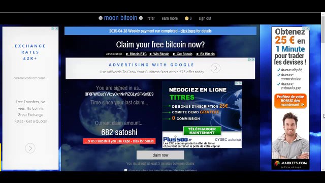 أفضل المواقع لجني عملة البتكوين Moon bitcoin