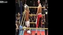 Wrestler Has A Firecracker Shoved Up His Ass!