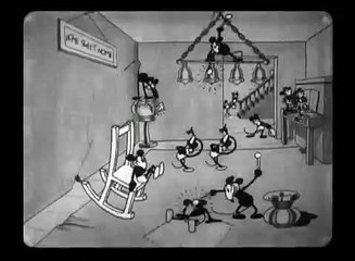 Mickey Mouse 1929 When The Cat's Away