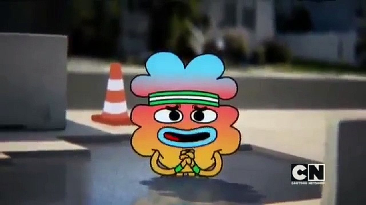 Wet Cement Dash | The Amazing World of Gumball | Cartoon Network