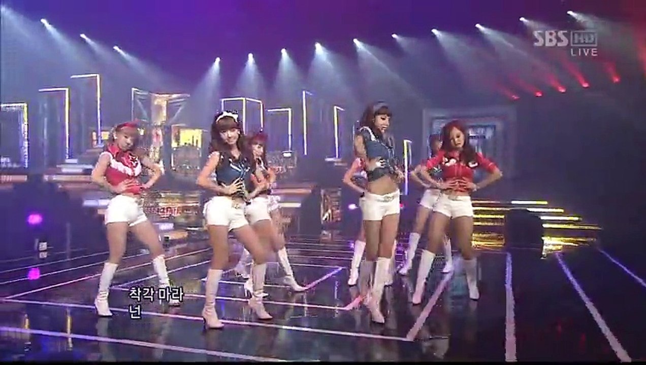 101121 SBS Popular Song SNSD Hoot Mutizen Song Hoot