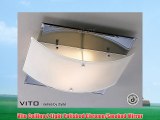 Vito Ceiling 2 Light Polished Chrome/Smoked Mirror