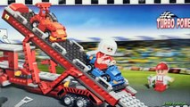 Cars 2 LEGO Fire Truck Red Disney Pixar toy review how-to build buildable toys