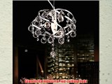 Modern Crystal Elegant Flush Mount Light ceiling light crystal fea