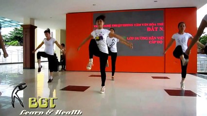 Aerobic dance exercise - Full HD P1 - Workout for weight loss - Video HD