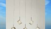 Modern Luxury Flush Mount Crystal Chandelier Fixture Ceiling Pendant Lamp Lighting