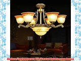 A ¤Î Lighting- Chandeliers 220V Bronze European Retro Classic