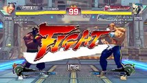 Ultra Street Fighter IV battle: Dee Jay vs Sagat