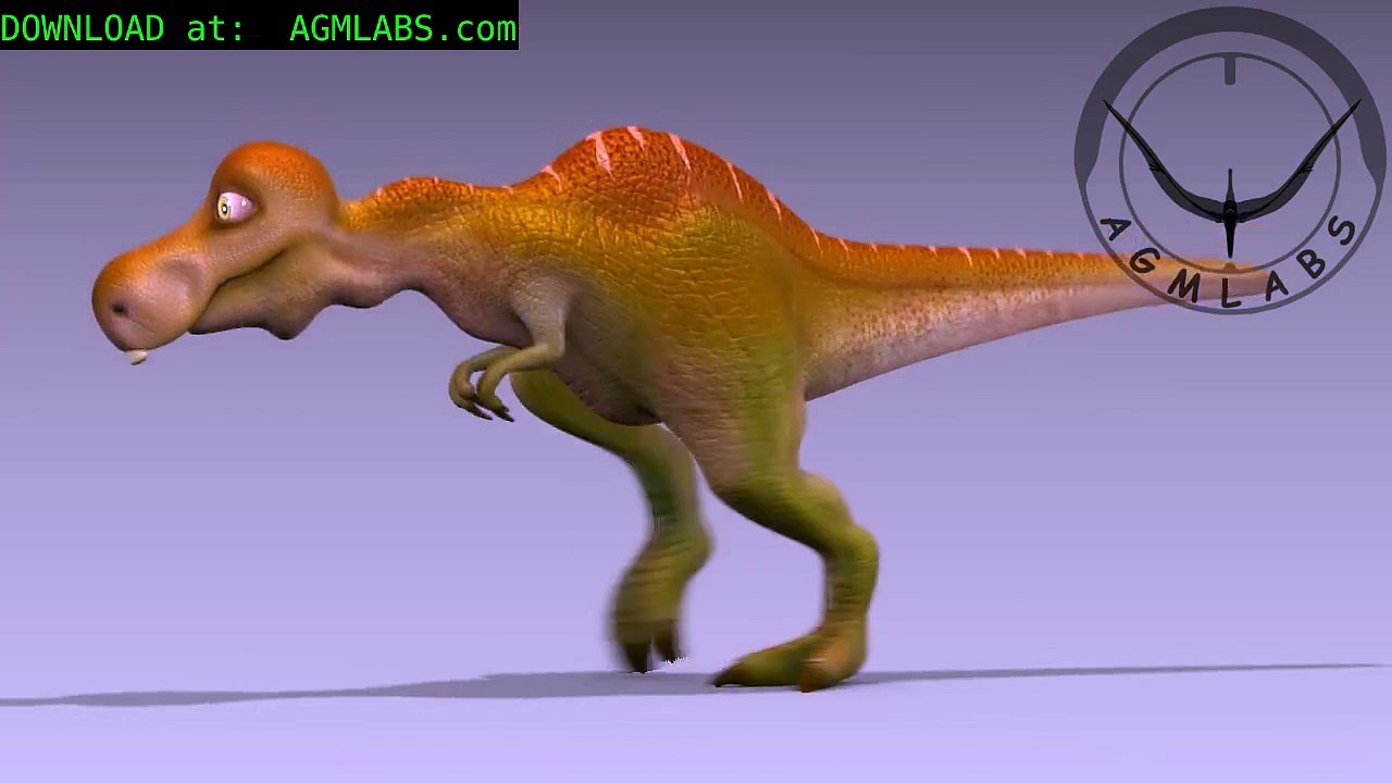 3D Dinosaur Cartoon