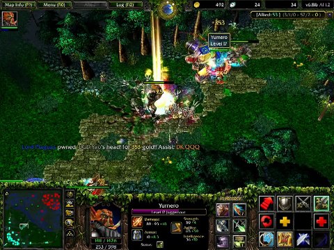 Warcraft III Frozen Throne Dota [6..81] #Juggernaut