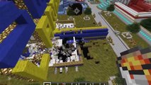 PopularMMOs  - Minecraft   TORNADOES and DISASTERS TAKE OVER WOOSH GAMES!