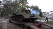 Unloading Russian Serbian Military Engeneering Tank - M-84AI The Polish WZT-3