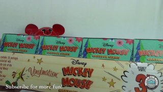 Mickey Mouse Cartoon Series Disney Vinylmation Complete Case Opening PART 1