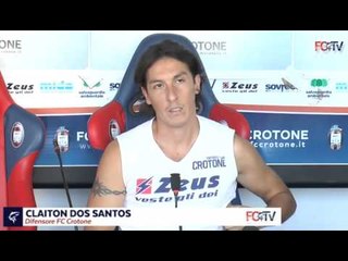 Verso #CagliariCrotone, Claiton in conferenza