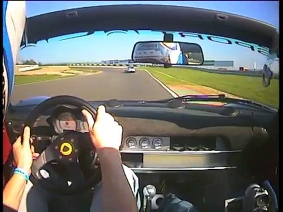 Lotus Elise S2 122cv - Circuit de Mettet 3-10-2011 (+ petite frayeur)