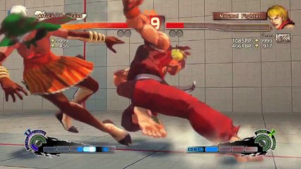 Ultra Street Fighter IV battle: Elena vs Ken (W)