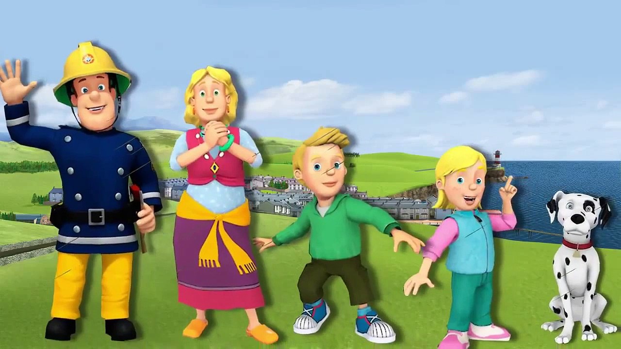 Fireman Sam Finger Family Song   Daddy Finger Nusery Rhymes For Children