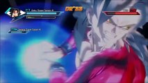 Dragonball Xenoverse- SSJ4 Goku and Vegeta vs. Beerus and Whis