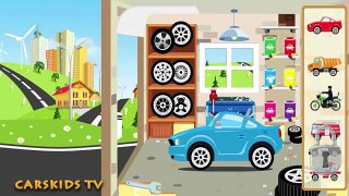 Kids CARS game  Cars and trucks  Different vehicles