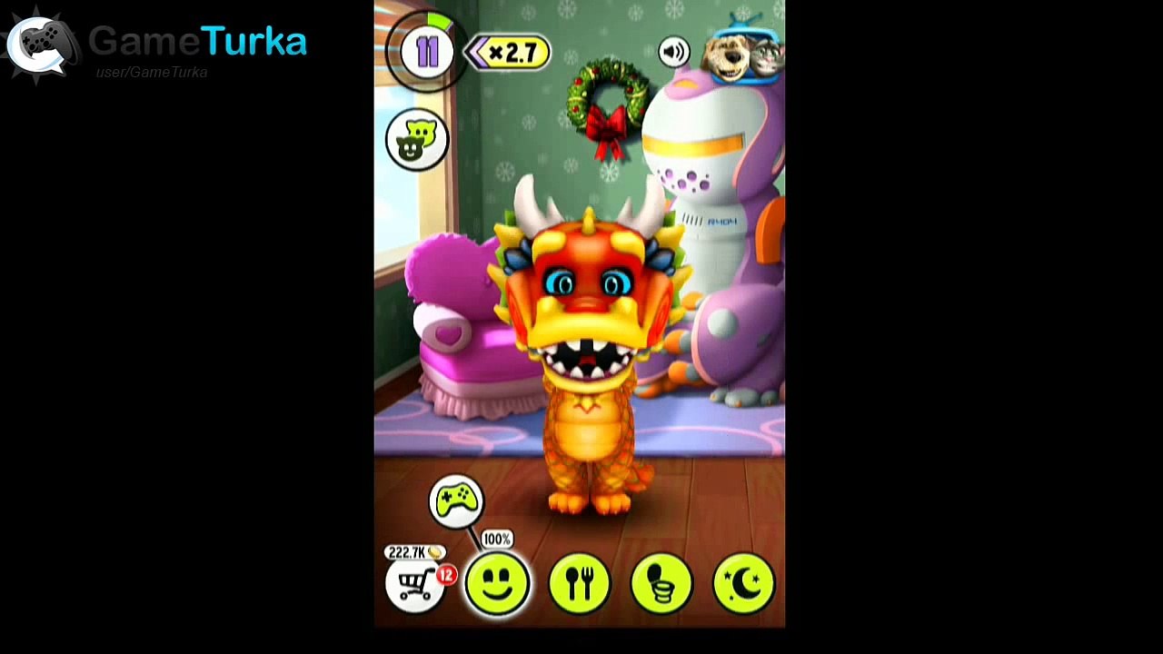 My Talking Tom 2  (Dragon) GamePlay Trailer