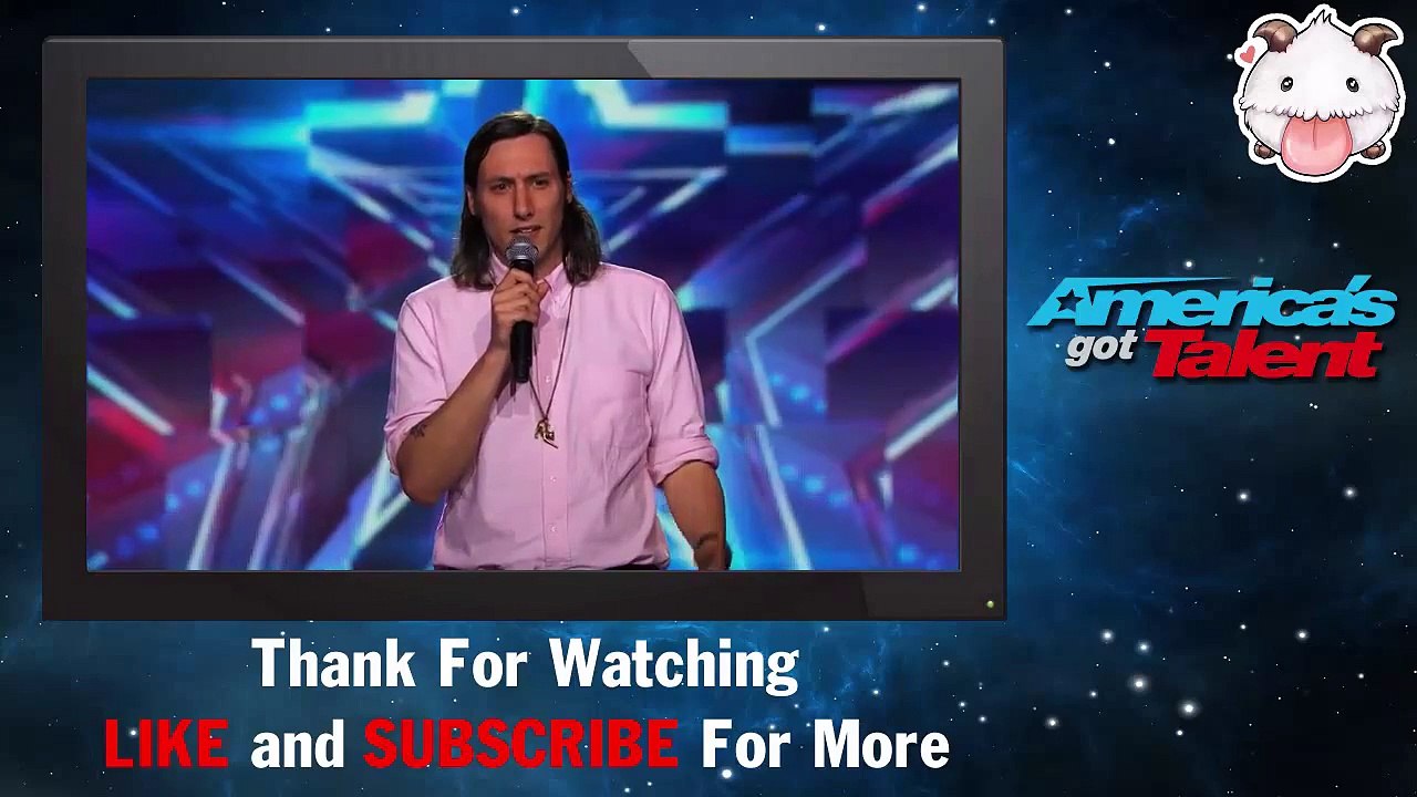 America's Got Talent 2014 ♥ Darik Santos: Stand up Comic Proves He's Not a Loser
