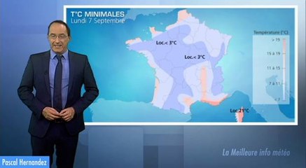 Grande fraîcheur lundi matin