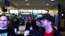 Bronies Sing My Little Pony Theme At McDonalds While Playing With MLP Toys