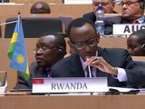 President Kagame at the 20th Summit of the African Union - Day 3- Addis Ababa, 28 January 2013