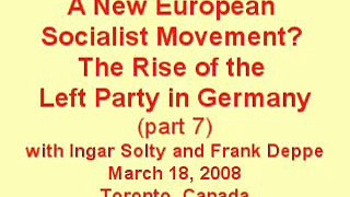 The Rise of the Left Party in Germany [7/8]